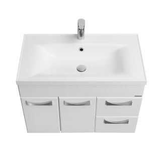 Тумба под раковину Акватон Диор 80см белый 1A167801DR010